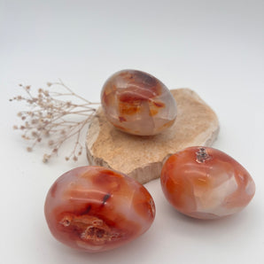 Karneol-Ei – Lebenskraft & Kreativität in Eiform