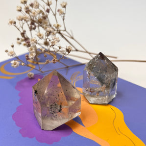 Gartenquarz / Ledolith Spitze – Kristallgarten deiner Seele