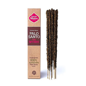 Sagrada Madre Räucherwerk – Palo Santo & Myrrhe