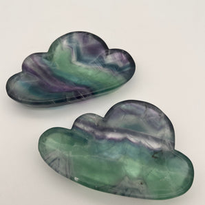 Fluorit Wolken-Schale – Leichtigkeit, Klarheit & spirituelle Führung